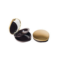 Boîte de rangement pour poudre en forme de goutte d'eau Jinze, emballage vide avec poudre et miroir