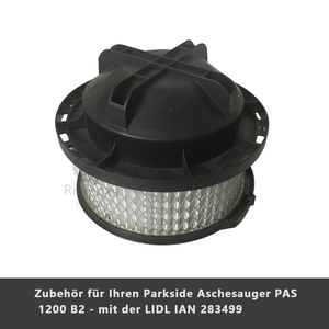 Filtre HEPA plissé avec maille métallique, fabriqué en usine, compatible avec les aspirateurs Parksides, pièce détachée/accessoire. - Product Image 5