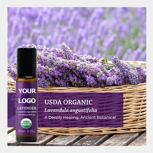 Aceite Esencial de Lavanda Orgánico de Marca Privada en Roll-on para Dormir, Aliviar la Ansiedad y el Estrés, Prediluido con Aceite de Coco - Product Image 4