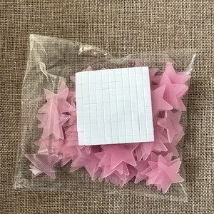 100 piezas/bolsa Decoración de Pared <span class=keywords><strong>para</strong></span> el Hogar Pegatinas de Estrellas Brillantes en la Oscuridad Autoadhesivas <span class=keywords><strong>para</strong></span> Niños - Product Image 4