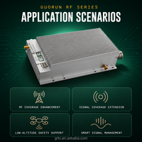 Module amplificateur de puissance RF GUORESOUN 1000 MHz-3000 MHz 13W 25W 50W Gain 48dB 50 Ohm pour couverture de communication