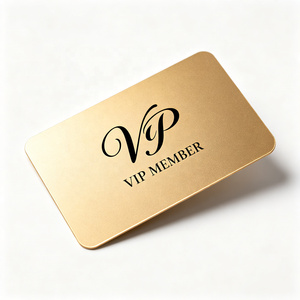 Carte de privilège VIP personnalisée en PVC haut de gamme avec estampage à chaud et numéro en relief pour système d'accès exclusif aux membres - Product Image 1