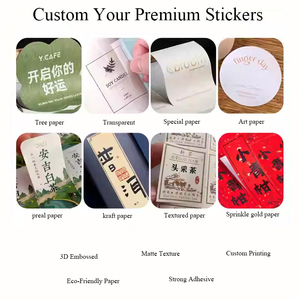 Tùy Chỉnh In Vàng Lá Đóng Dấu Dán Sang Trọng Kim Loại Dập Nóng Giấy Nhãn Cho Quà Tặng & Mỹ Phẩm Bao Bì - Product Image 4