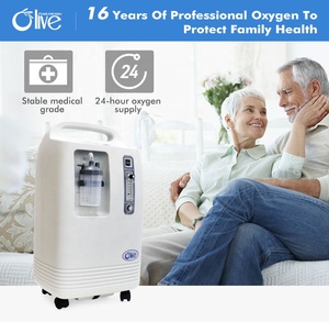 Concentrateur d'<span class=keywords><strong>oxygène</strong></span> OLIVE PSA 5 litres à usage hospitalier à domicile 10lpm double concentrateur d'<span class=keywords><strong>oxygène</strong></span> de qualité médicale avec nébuliseur - Product Image 2