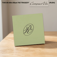Mini-album TWS 5ème 'NO TRAGEDY' Version COMPACTE (RUSH) CD Officiel Kpop Corée Coréen Tous Âges Modèle PLD0805