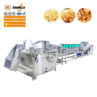 Lonkia 500Kgh Frietjes Aardappelvlokken Bananenchips Chips Maken Productielijn Machine Chips Frituurmachine