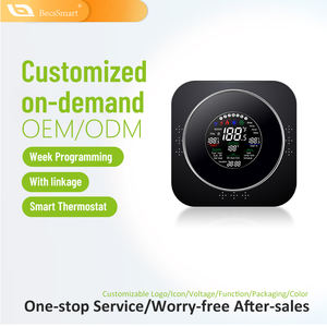 XZJ Turn-Knob Tuya Wifi Gas Oiler Calentamiento de agua Pc 110V-220V US Termostato inteligente - Product Image 4