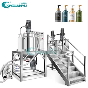 Shampoo Mixing Machine Mixer Dishwashing Mixing Tank Liquid Soap Production Line Chemical Making Machine