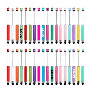 DIY Beadable <b>Pens</b> Kit - Beaded Ballpoint <b>Pens</b>, Includes <b>Refills</b> & Bags, Black Ink, Cute Custom <b>Pens</b> for Gifts - Product Image 1