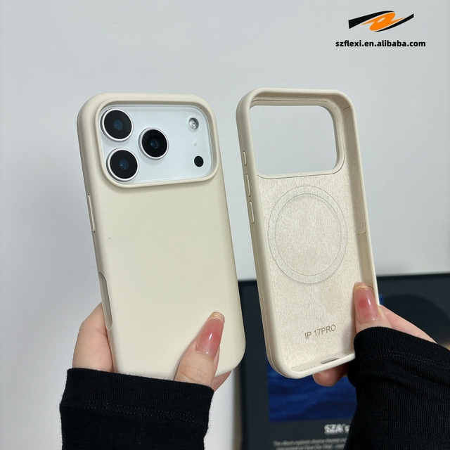 Matte Magnetic Liquid Silicone Phone Case for iPhone 18 17 Pro Max 16 17 Pro 15 14 13 12 11 Pro Max Multiple Candy Color Case
