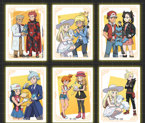 YQ Wholesaleart Fan Art Board Pokemoned Colorful Printing Premium Collectible TCG Art Illustration Full Color Printing Gift Box - Product Image 3