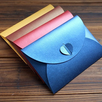 Sobre de cartón al por mayor, sobre de papel A4, sobre de papel elegante con logotipo personalizado para carta de invitación