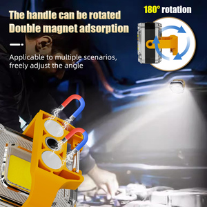 <b>USB</b> <b>Rechargeable</b> Double-Head LED Work <b>Light</b> High Power Floodlight with Waterproof ABS Lamp Body for Fishing & Camping - Product Image 6