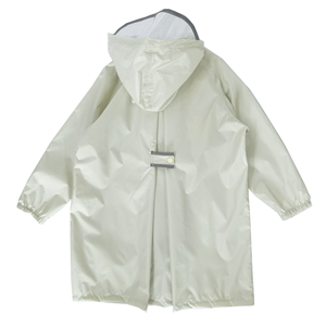 Impermeable impermeable ligero reutilizable suave transpirable niños Poncho con rayas reflectantes de seguridad para jardín de infantes primaria - Product Image 2