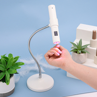 2024 séchoir à ongles professionnel mini lampe à led à ongles capteur tactile mini lampe uv Flash Cure Light LED 9w lampe flash pour ongles