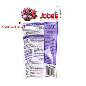 Factory Supply Custom Matte 500g Seed Flower Plant Fertilizer Food Plastic Zip Lock Resealable Zipper Pouch - Product Image 2