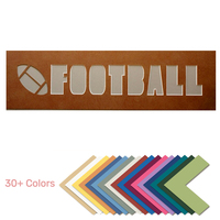 Vente en gros de tapis photo personnalisés FOOTBALL Collage tapis de décoration prédécoupés tapis pour cadre photo