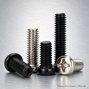 Tornillo de máquina Phillips de cabeza redonda de acero al óxido negro, rosca UNC, clase <span class=keywords><strong>8</strong></span>, M0.<span class=keywords><strong>8</strong></span>-M6, tornillo personalizado de precisión OEM de fábrica - Product Image 1