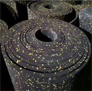 ゴム製フローリングゴム製マットスポーツタイル,耐滑り性耐久性3mmから10mm厚さ - Product Image 3