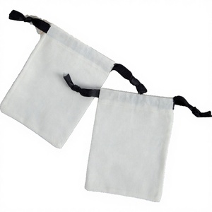 Ecovera Tex Recyclable Organic Medium Canvas Drawstring Bags Rope Handle Shoulder Strap 4x6 Inch Food Gift <b>Seed</b> Party <b>Storage</b> - Product Image 4
