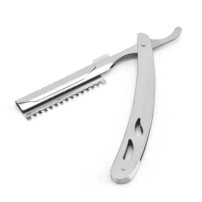 Complete Straigh feathered Razors for Men Barber Supplies Straight Edge Razor Professional Barber Razor Blade