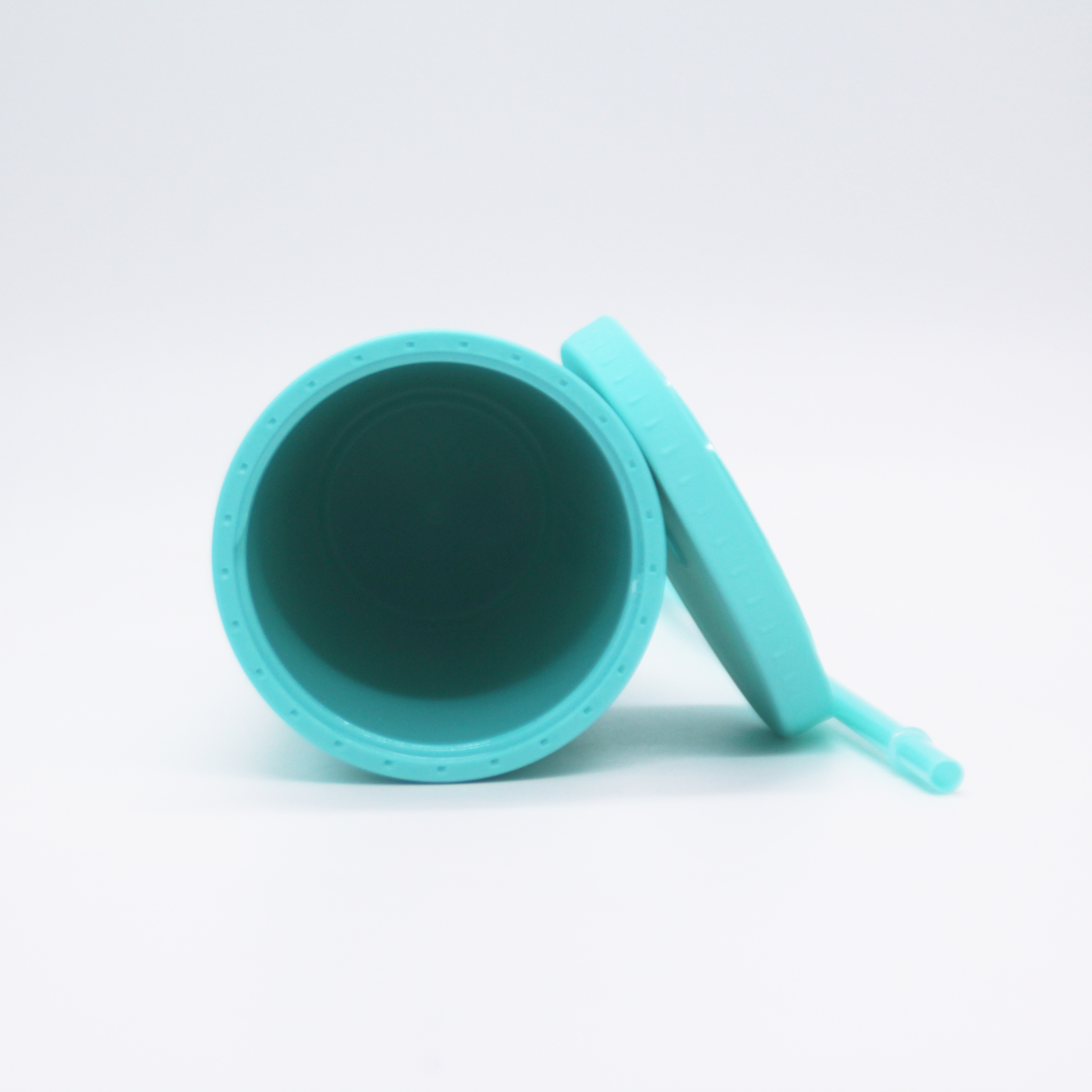 In Stock and Hot Selling 24oz Double Wall Matte Acrylic Straw Tumbler 720ml Matte Reusable Boba Tea Cup with Straw and Lid