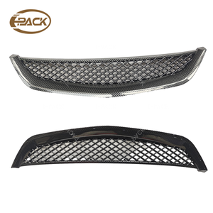 Griglia Anteriore Cromata I-Pack Auto Parts per <span class=keywords><strong>Honda</strong></span> Civic 2001-2005, Griglia Paraurti Anteriore - Product Image 4