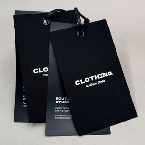 Étiquette personnalisée en coton naturel pour vêtements, en matériau EVA, impression UV, <span class=keywords><strong>accessoires</strong></span> de vêtements écologiques, étiquette de marque de luxe pour chaussures - Product Image 5