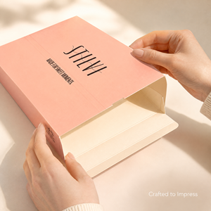 Boîte à pâtisserie jetable à fermeture à pression, rose mat, impression de texte personnalisée, conteneur pour boulangerie - Product Image 6