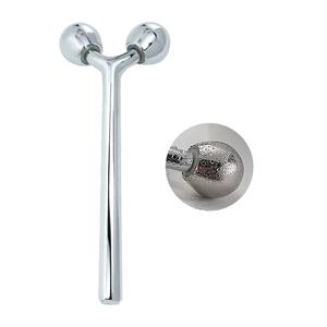 Chất lượng cao y hình làm mát bóng mặt con lăn kim loại Massager 3D <span class=keywords><strong>massage</strong></span> mặt con lăn cho khuôn mặt nâng da thắt chặt - Product Image 1