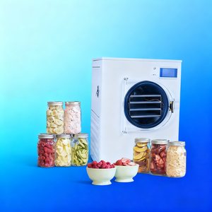 Mini petit grand aliment légume fruit <span class=keywords><strong>maison</strong></span> <span class=keywords><strong>maison</strong></span> ménage laboratoire lyophilisation sous vide lyophilisation séchoir équipement de Machine - Product Image 3