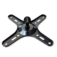 Support de tablette PC VESA à tête sphérique de 1,5 pouce / 1 pouce / 17 mm avec fixation rapide et sans rotation à 360 degrés 75x75/100x100 mm