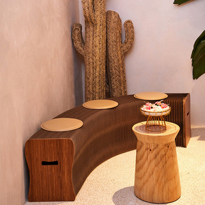 Callfeny – chaise pliante en papier de Style nordique, décor de maison, chaise pliante en papier, banc Long, décoration de meubles de maison - Product Image 6