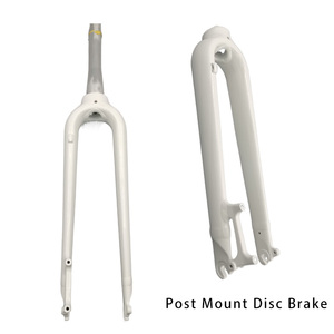 Oufeya – <span class=keywords><strong>fourche</strong></span> de vélo <span class=keywords><strong>Cyclocross</strong></span> en aluminium 700 x 45C et <span class=keywords><strong>fourche</strong></span> de vélo 10x100mm Qr à axe conique et frein à <span class=keywords><strong>disque</strong></span> pour vélo à gravier - Product Image 6