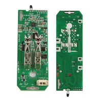 Kit Kotak Baterai Vacuum Cleaner ABS + PC dengan Papan Perlindungan Pengisian Daya PCB untuk Paket Baterai Vacuum Cleaner Robot DYS V6