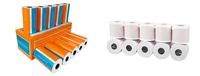 Papier thermique ECG de qualité médicale sans BPA avec grille bleue et rouge, compatible avec les machines BPL, GE, Philips, Mindray, disponible en unité individuelle