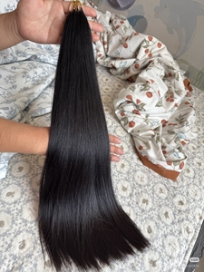 Thế Hệ Thứ Ba Liền Mạch Lông Trinh Brazil Phần Mở Rộng Tóc Đầy Đủ Tóc Thật Lõi Rút Ra Máy Đôi Sợi Ngang Phần Mở Rộng - Product Image 5