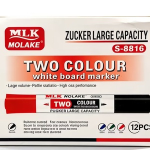 Marcadores de Pizarra Blanca Premium de Gran Capacidad, 2026, Mejor Oferta, para una Escritura y Borrado sin Esfuerzo, con Punta Doble Redonda, para la Escuela - Product Image 5