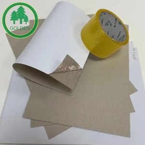Cartón Dúplex de 300g con Reverso Blanco, Resistente a la Humedad, Cartón Tríplex para la Fabricación de Cajas de Embalaje - Product Image 3
