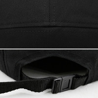 Gorro Snapback de cinco paneles sin estructura personalizado Gorras y sombreros de calle Gorra de campamento de 5 paneles en blanco