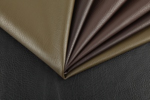 Rouleau de tissu en cuir PU de qualité supérieure pour vêtements de mode, matière en cuir artificiel respirante et douce pour vestes en cuir, jupes et manteaux - Product Image 4