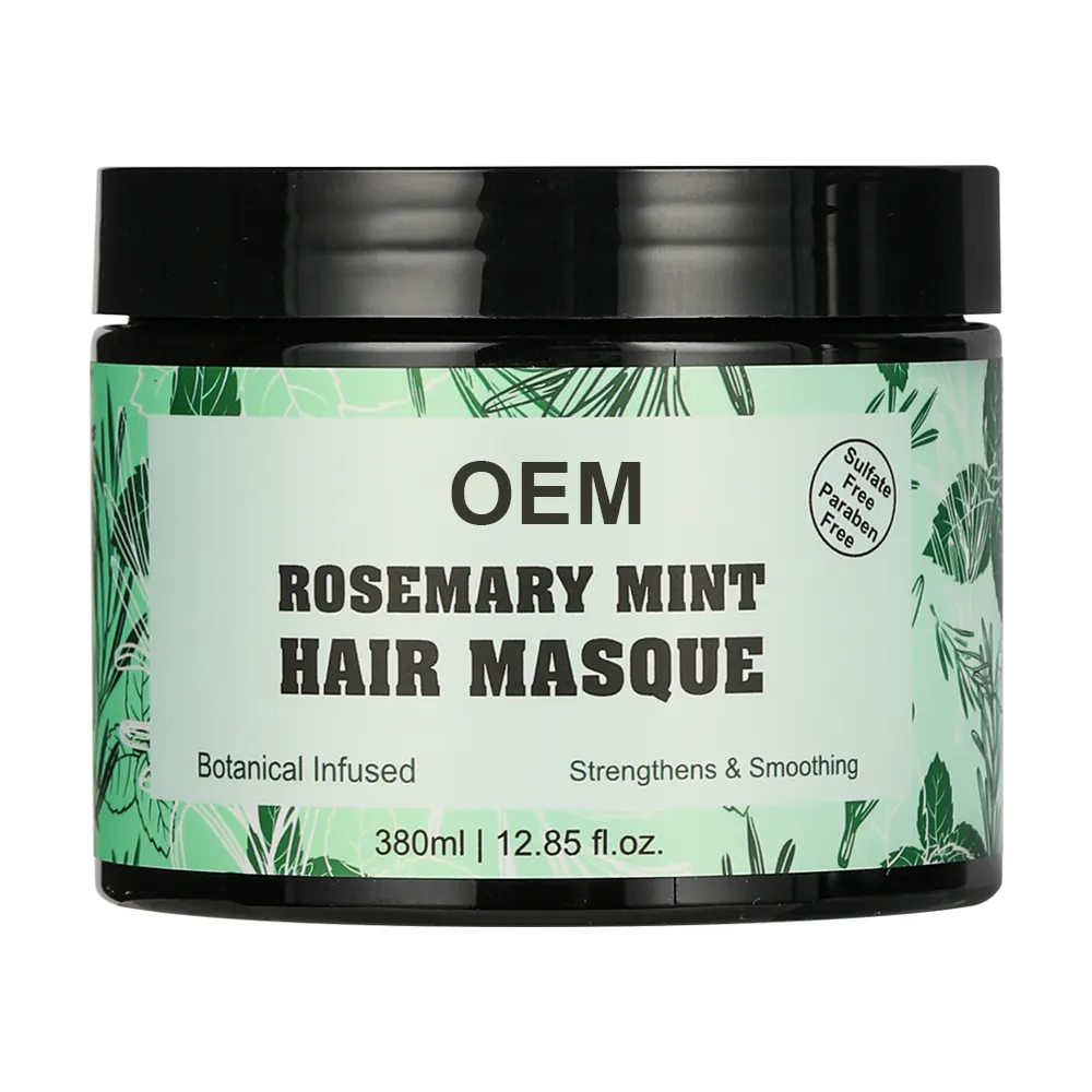 Private Label Nuspa Versterkende Reparatie Haarbehandeling Gladmakend Haarmasker Rozemarijn Mint Haar Masker