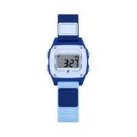 Montre de sport unisexe Happy Camper Classic, bracelet en nylon résistant à l'eau, affichage LED, alarme, boîtier carré luxueux - un charme chic et amusant