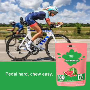 Caramelle Gommose Proteiche al Gusto Anguria, Snack ad Alto Contenuto Proteico 17g, Recupero Energetico, Produzione OEM ODM con Etichetta Privata - Product Image 3