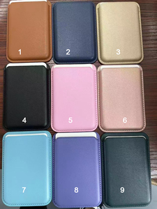 Accesorios de teléfono Premium Guangzhou, venta al por mayor, PU magnéticos tarjeteros de cuero, tarjetero para iPhone, Samsung, RedMi, <span class=keywords><strong>XiaoMi</strong></span> - Product Image 5