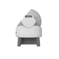 Bac à litière automatique pour chat, grand, intelligent, à faible bruit, autonettoyant, avec capteur WIFI et application pour chats