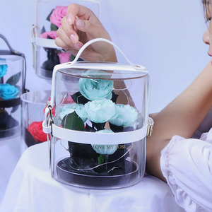 AYOYO OEM Rose Eternal Flower Valentine's Day Christmas <strong>Gift</strong> Secret Garden Acrylic Flower Box Rose Mother's Day <strong>Gift</strong> - Product Image 4