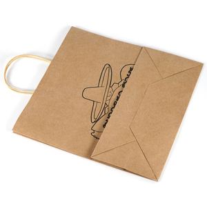 Bolsa de Papel para Compras con Logotipo Personalizado, de Marca Famosa de Lujo, a Precio Económico al por Mayor - Product Image 5