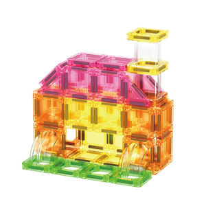Piastrelle Magnetiche Luminose al Buio, Set di 50 Pezzi da 3,75 cm, <span class=keywords><strong>Blocchi</strong></span> da Costruzione STEM Educativi, Regalo per Bambini - Product Image 2