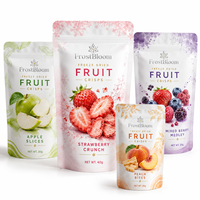 Privélabel Sesambiscuit zijvouwzakje Kraft ritssluiting vochtbestendige voedselverpakking staande pouch